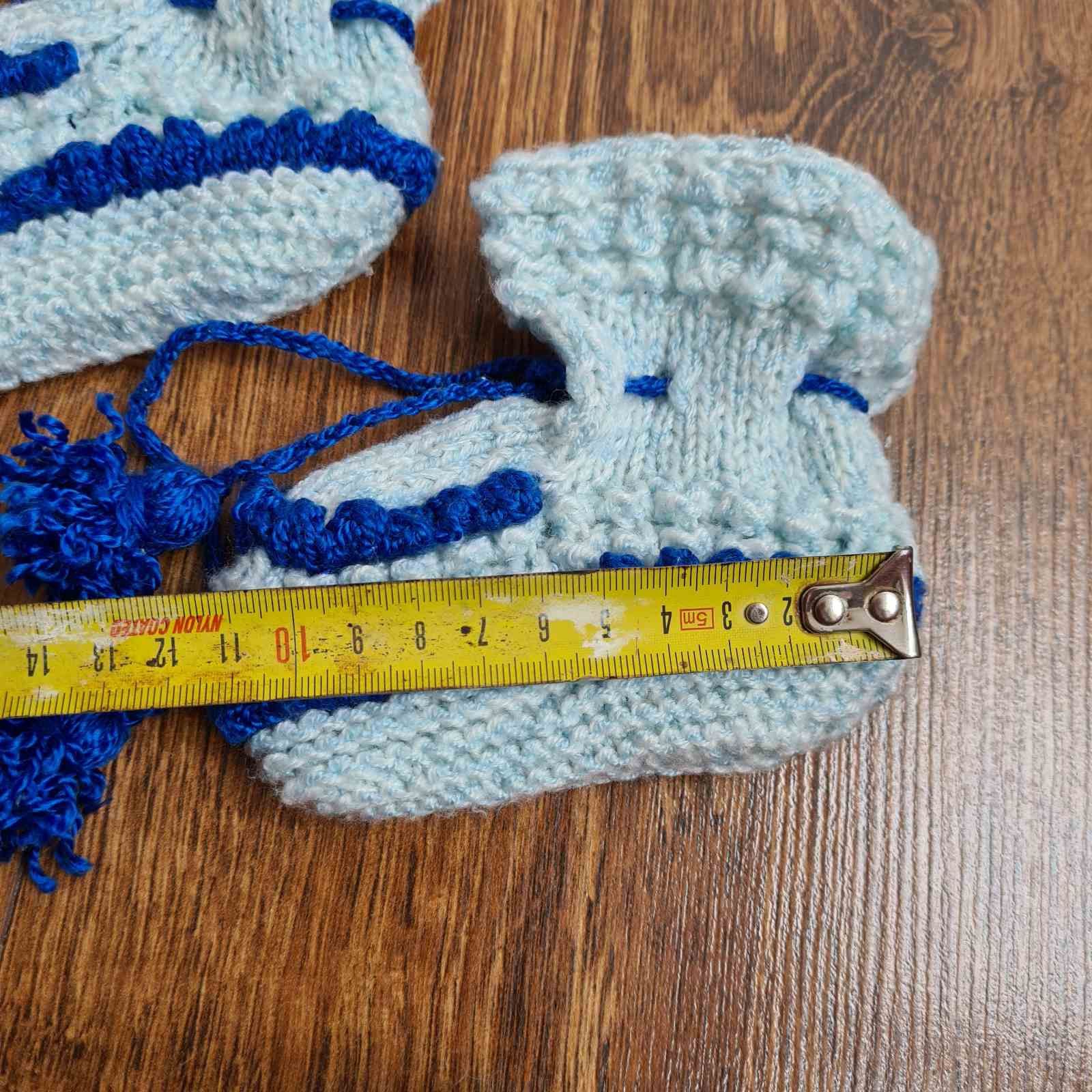 Шкарпетки для малюка, 2 пари 30 грн. дитячі пінетки ручної роботи