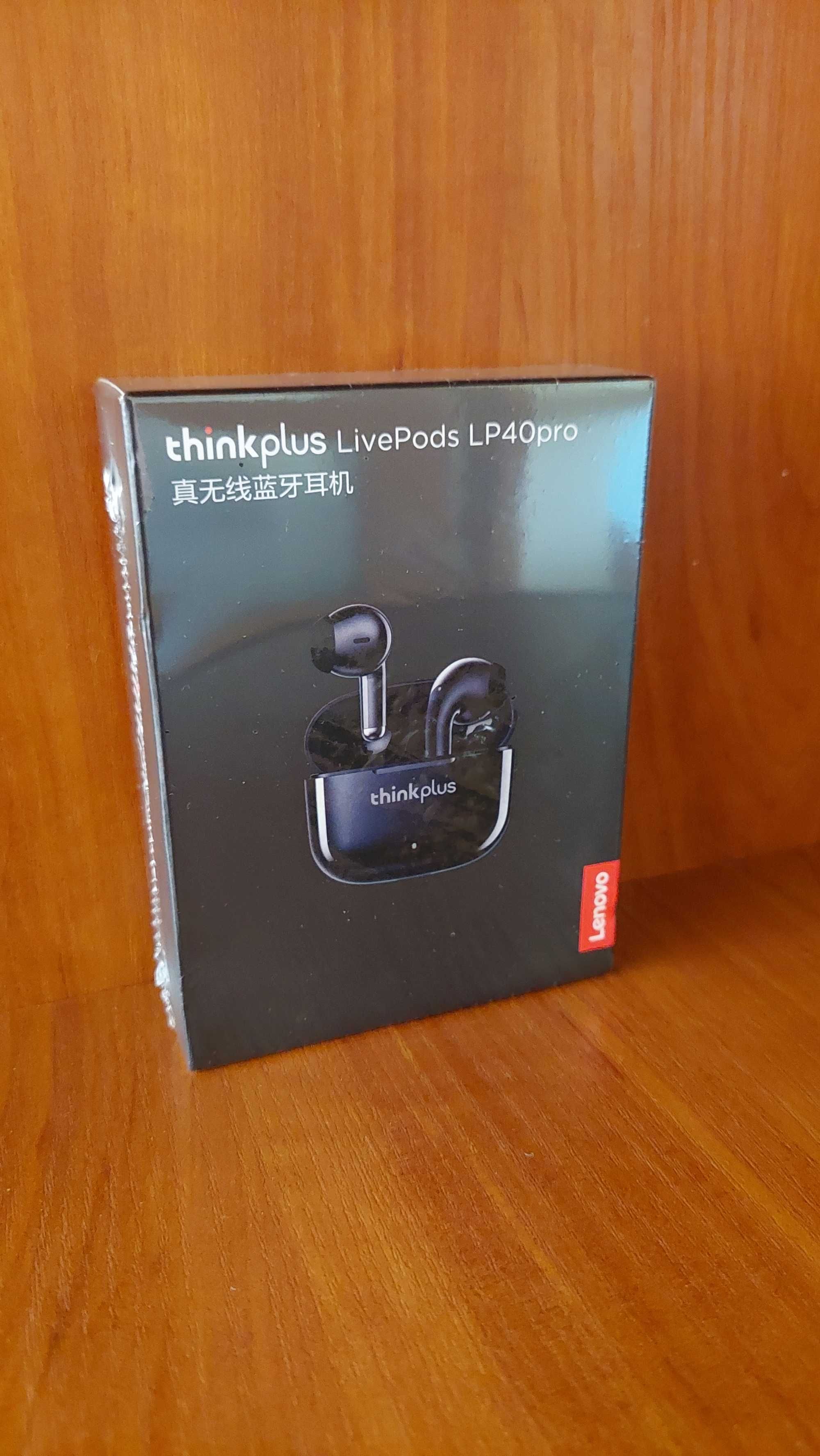 Lenovo ThinkPlus LP40 Pro słuchawki bluetooth sluchawki bezprzewodowe