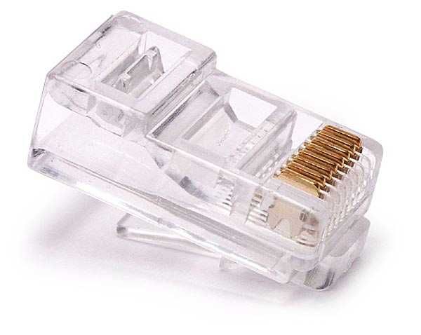 Zestaw: zaciskacz HT-210C, wtyki RJ-45 kat. 5e i kat. 6, osłona wtyku