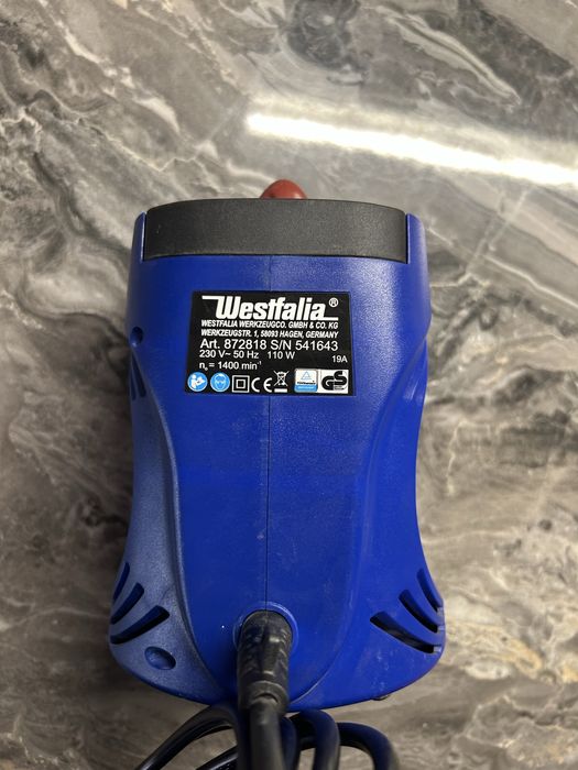 Кутова шліфувальна машина Westfalia