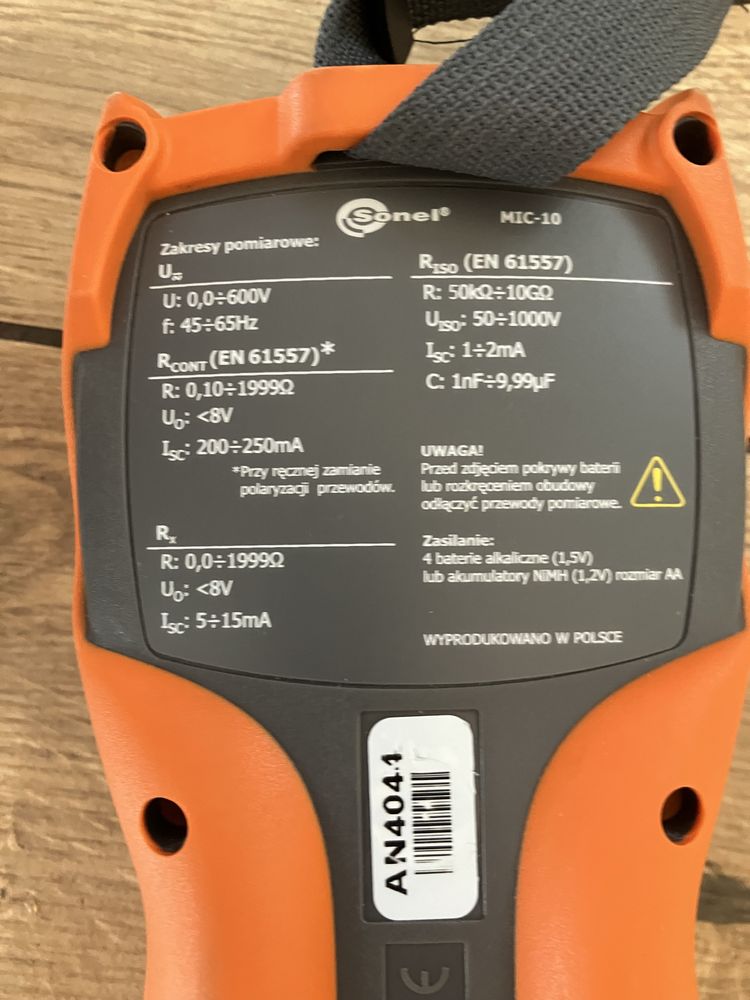 Solen MIC-10 wzorcowany stan idealny , pomiary elektryczne , miernik