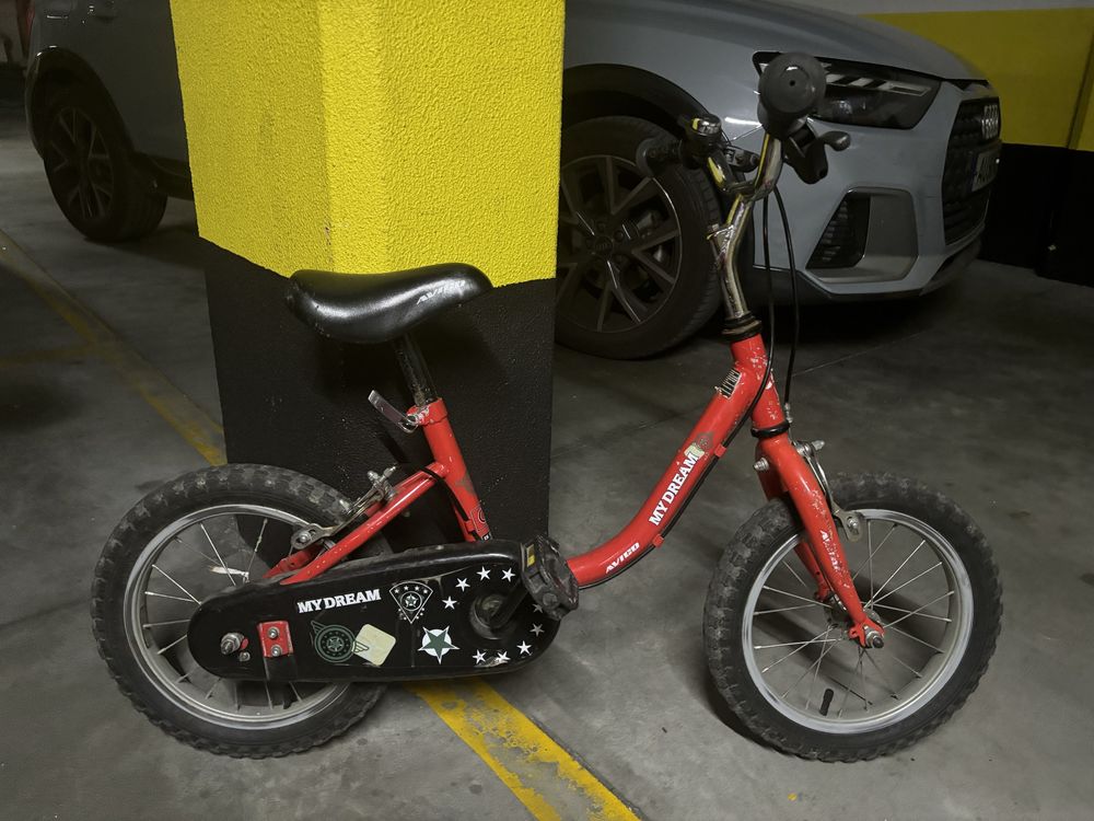 Bicicleta criança roda 14