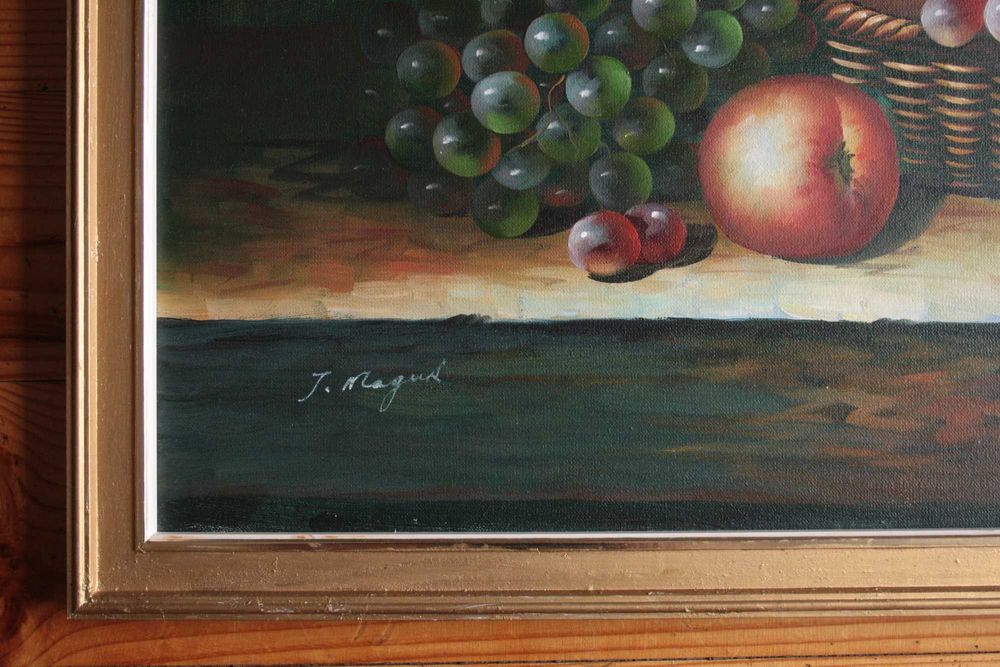 Obraz martwa natura, olej na płótnie, ręcznie malowany