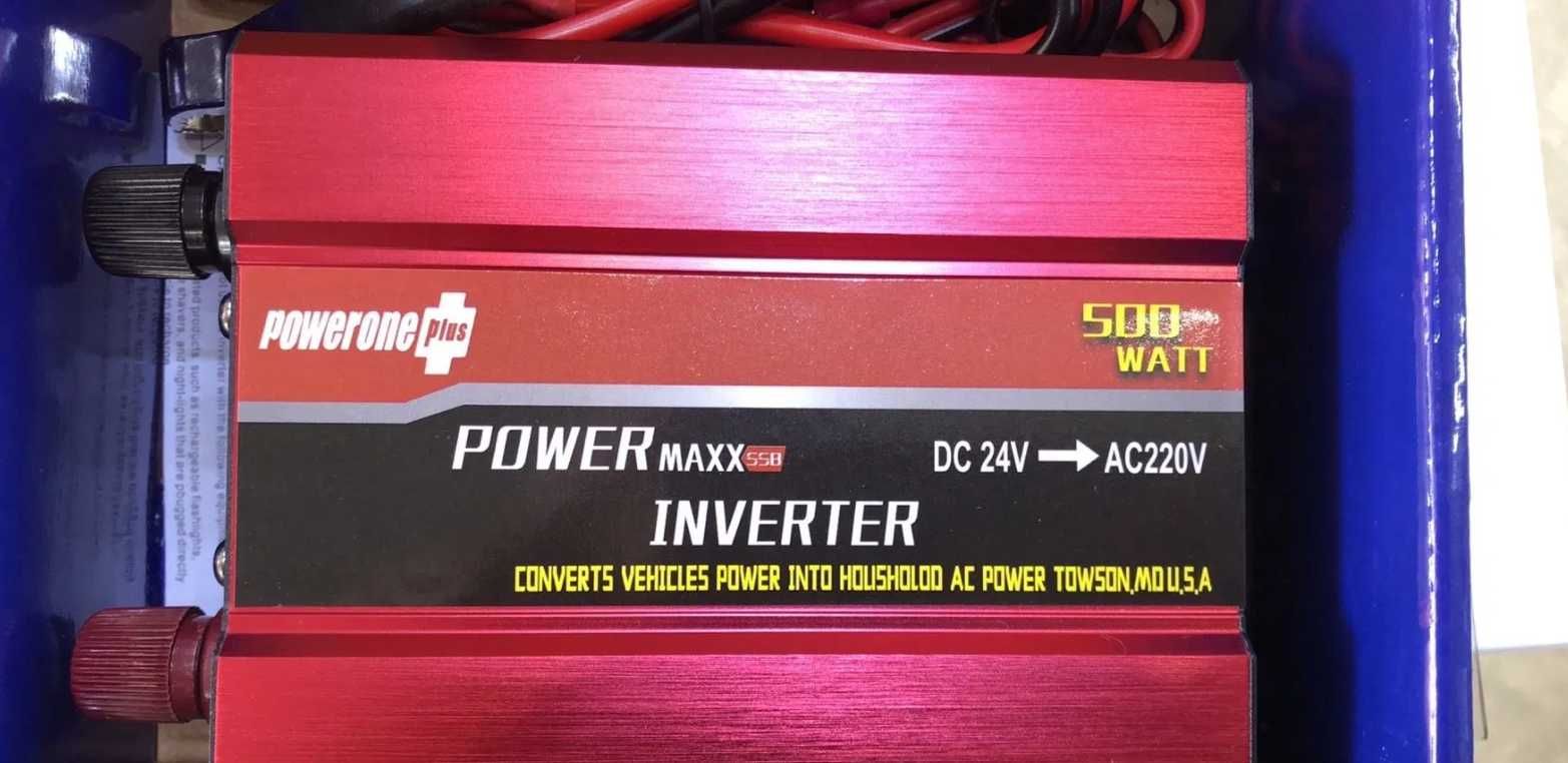 Преобразователь рowerоne plus 12v 220v 500w