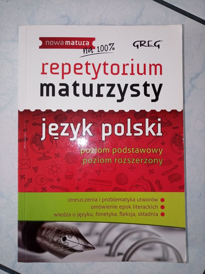 Repetytorium maturzysty język polski GREG