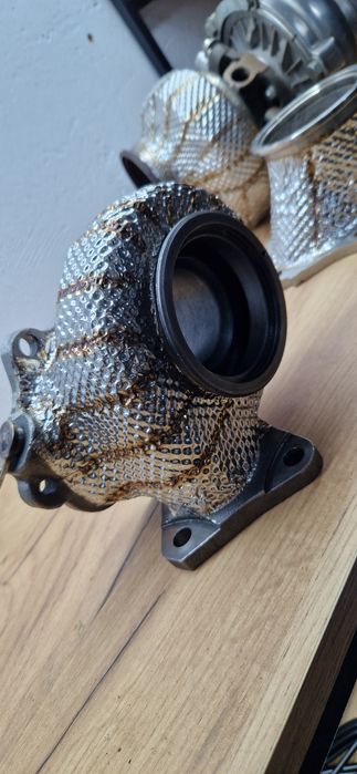 Termika heatshield turbo downpipe kolektor wydechowy drift