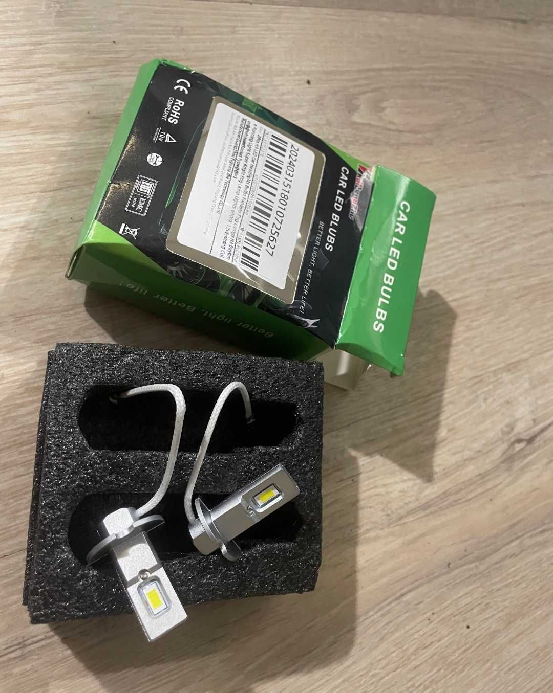 Лампи протитуманні h3 led