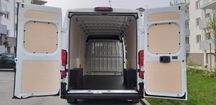 Zabudowa busa Citroen Jumper L3H2, podłoga, boki, nadkola MONTAŻ