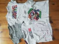 Zestaw t shirt bluzki hm reserved