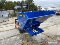 Producent Kontenera TK 2200. Koleba samowyładowcza.Pojemnik metalowy