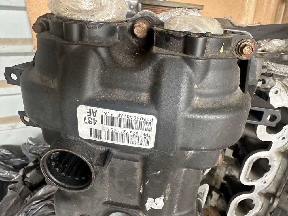 Silnik 3.6v6 pentastar uszkodzony