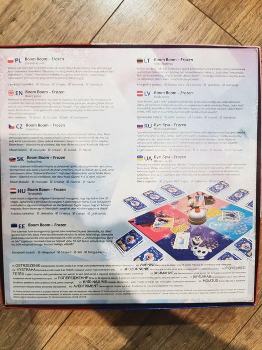 Gra planszowa Trefl Frozen Boom Boom 6+