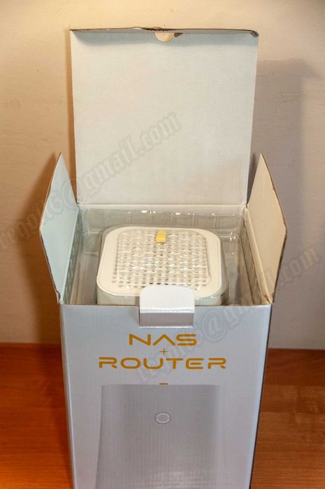 Aoostar R1 - 2 zatokowy NAS: N100 + 16GB ram.