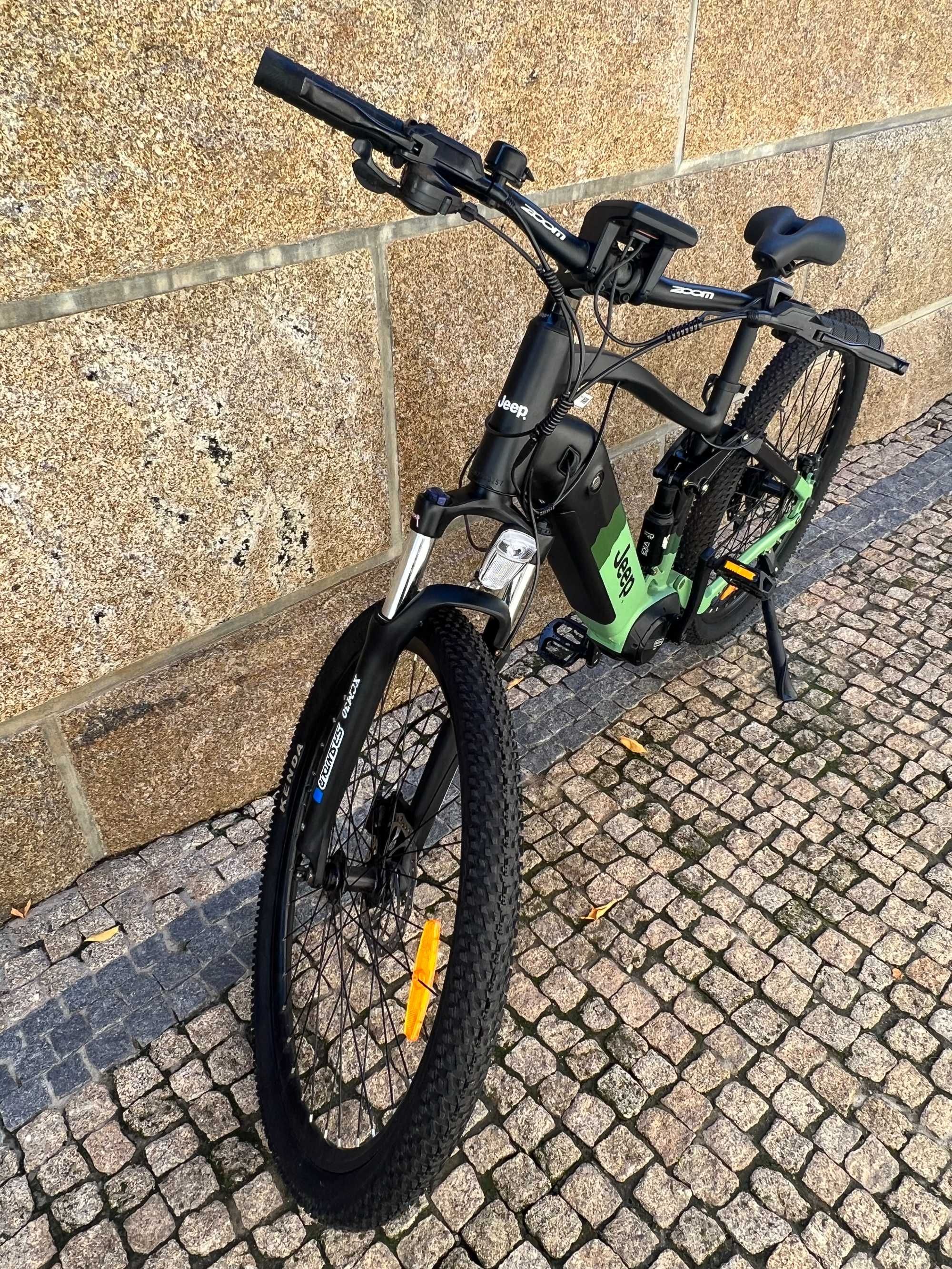 Bicicleta Elétrica Jeep com 0 Km + Acessórios -> e-bike JE-BI-220002
