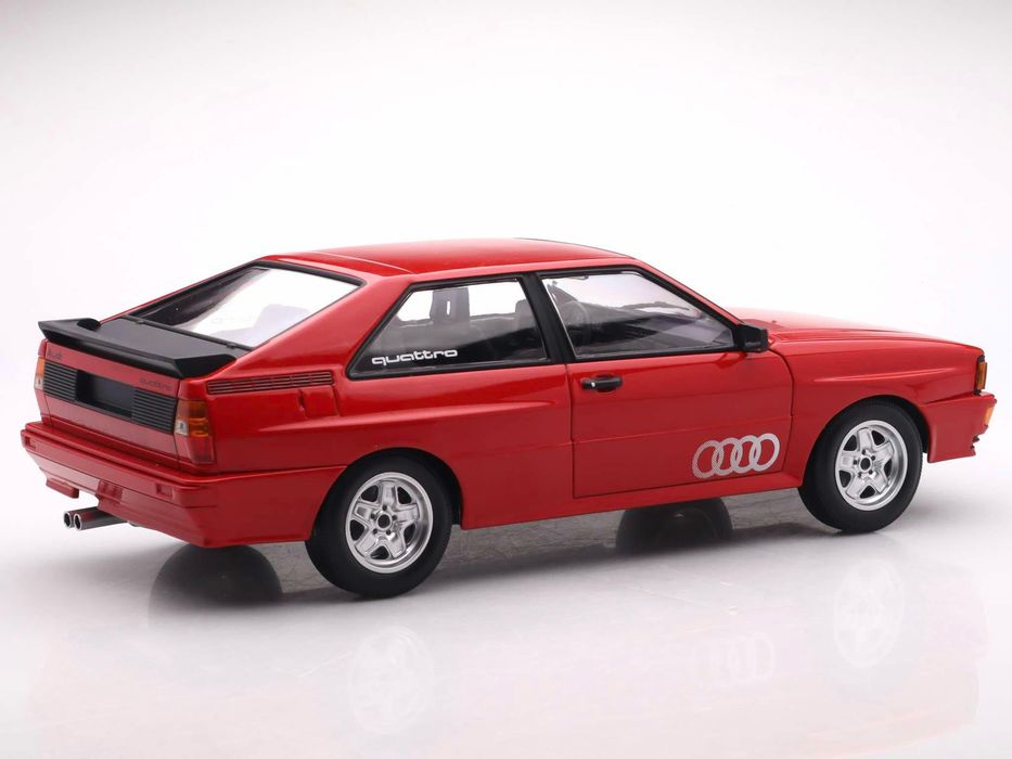 Audi Quattro - 1980, red Minichamps 1:18