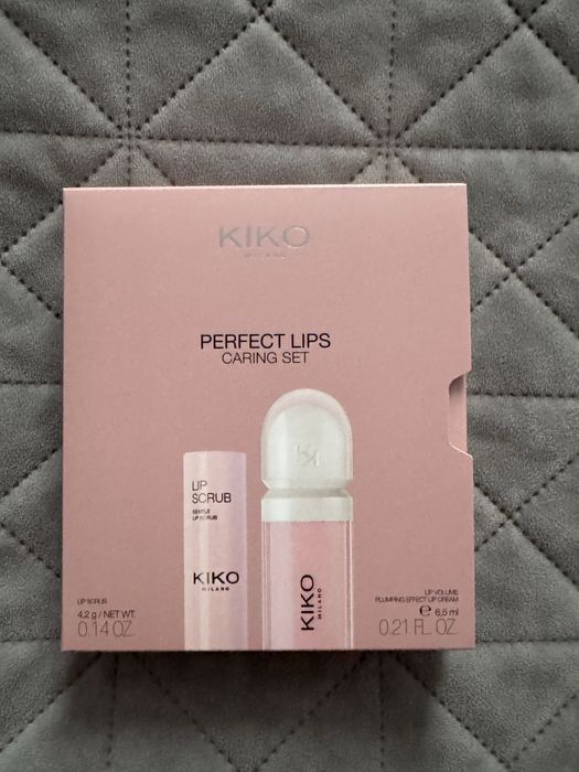 Подарунковий набір KIKO скраб+lip volume