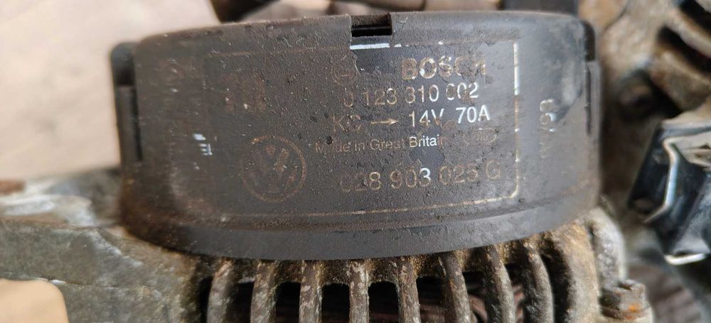 Alternator Vw 1.9TD Vw Transporter T4 70A Seat 028.903025G