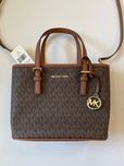 Сумка michael kors jet set travel extrasmall logo top-zip bag оригінал