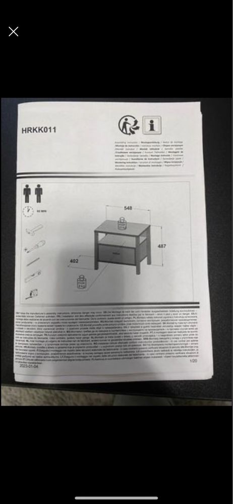 Szafka nocna Nako Bedside