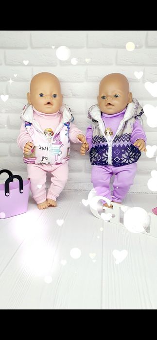 Одежда для кукол ,одяг для ляльок беби борн ,бебі берн,куртка,костюм