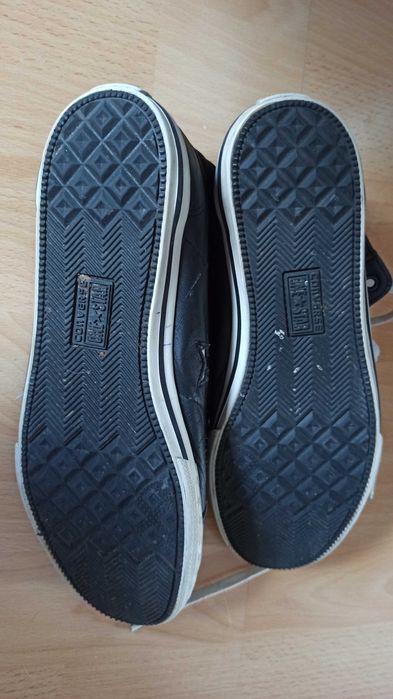 Trampki Converse unisex rozm.40 czarna skóra wysokie One Star