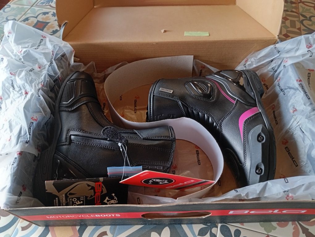 Botas motard mulher