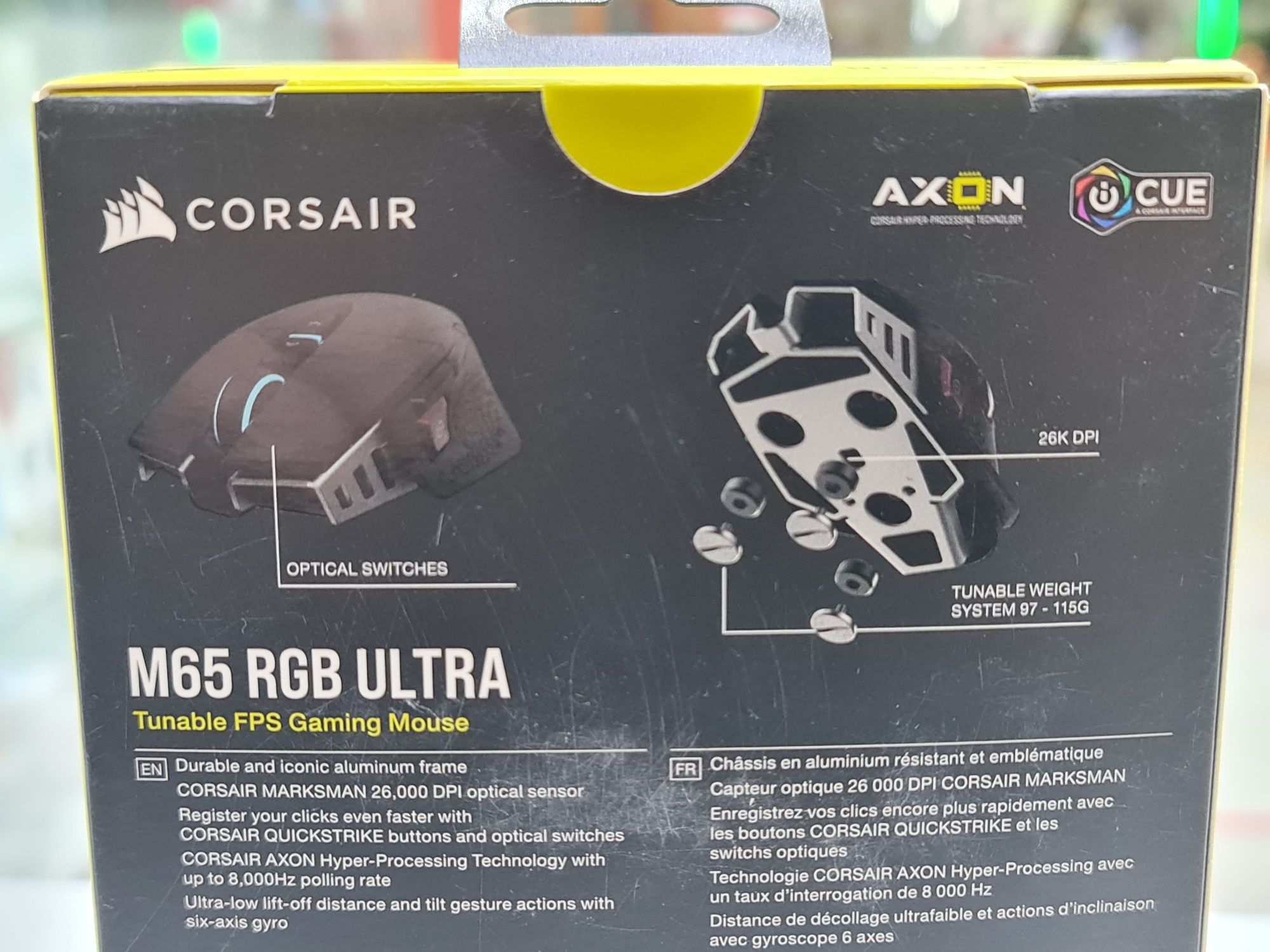 Corsair M65 RGB ULTRA Tunable FPS Gaming Mouse (CH-9309411-EU)