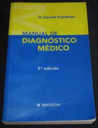 Livro Manual de Diagnóstico Médico Harold Friedman