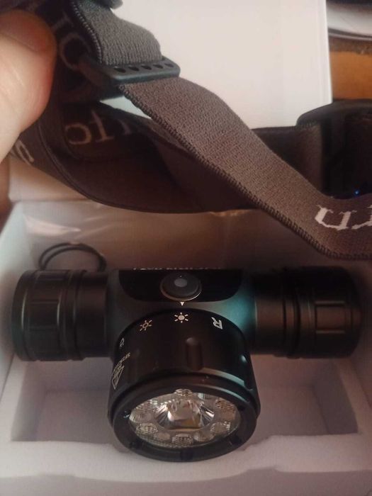 Nowa Latarka czołowa Sofirn HS21, 2200lm + aku - , bezdotykowa, USB C