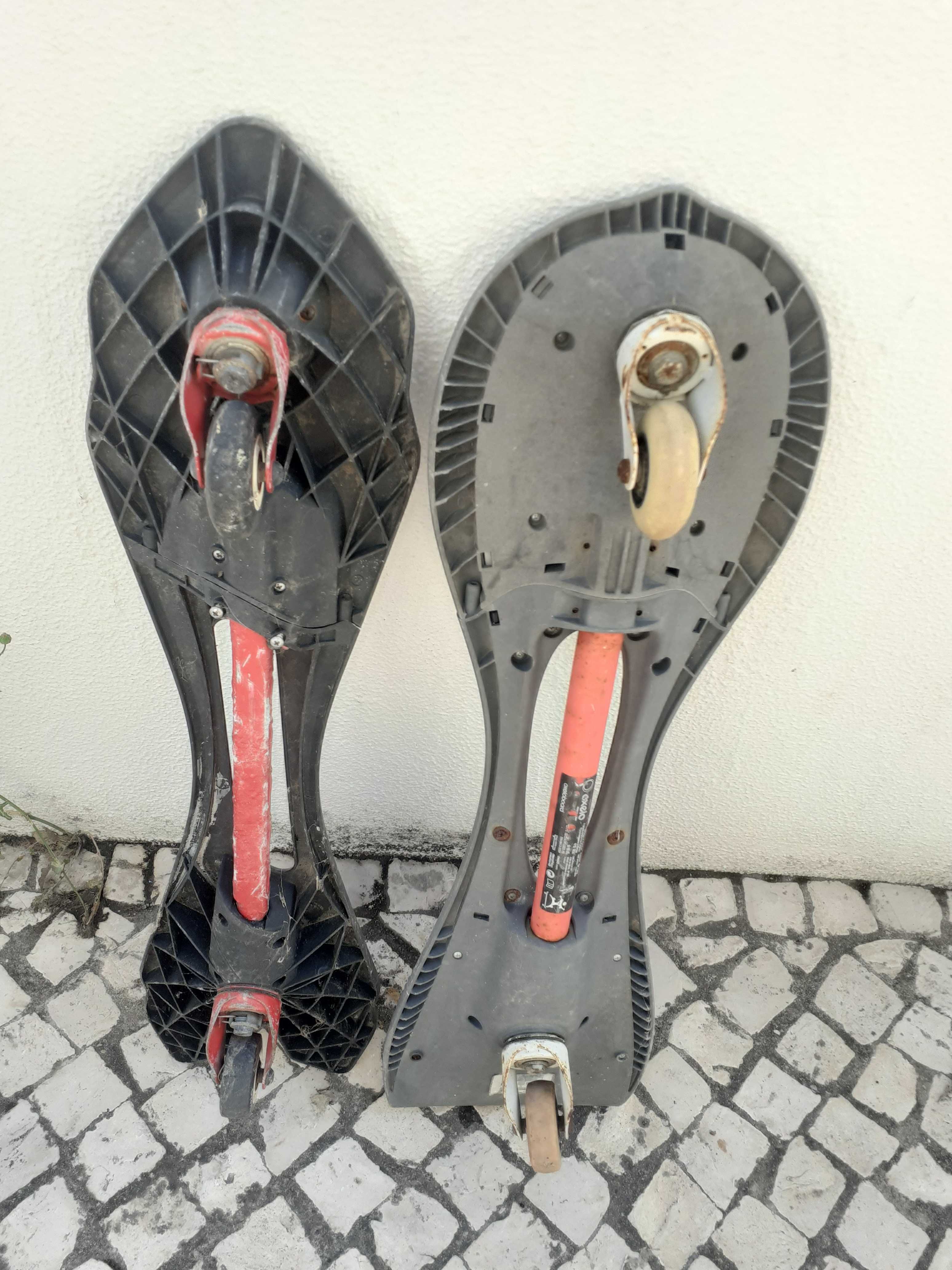 2 Skates waveboards