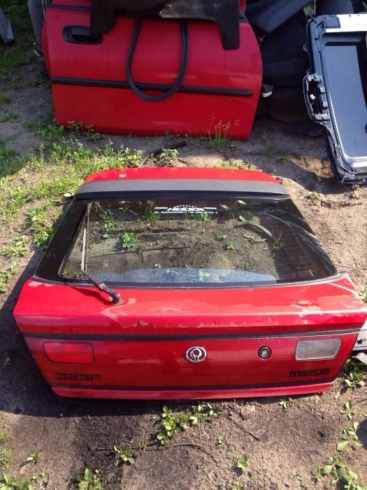 дверь ручка Мазда 323F 95гв б/у оригинал mazda 323F