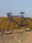Bicicleta de corrida antiga