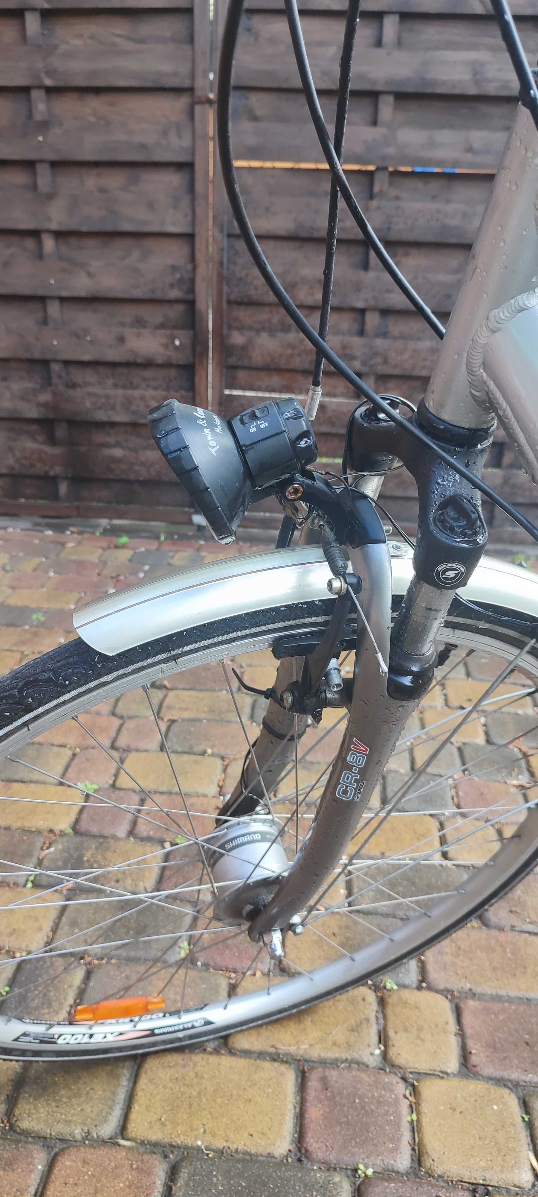 Rower Kross unisex rama 21 cali osprzęt shimano