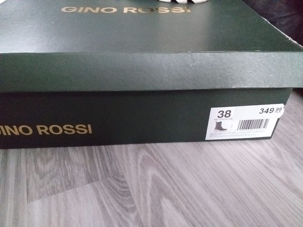 Buty skorzane Gino rossi