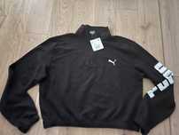 Nowa bluza czarna Puma crop top roz L