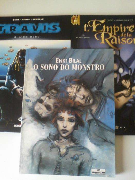 3 livros de banda desenhada