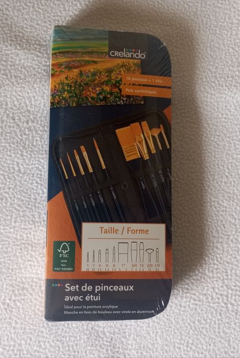 Професійні пензлі для малювання Crelando . Нові