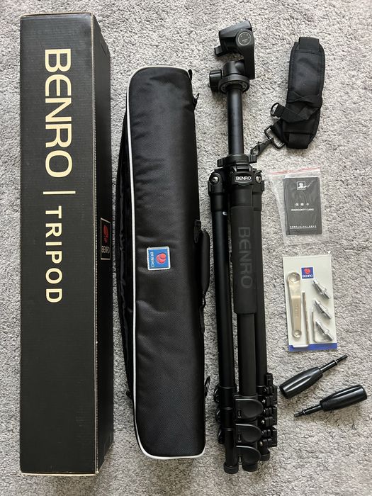 TRIPÉ BENRO A2580F - ALUMINIO