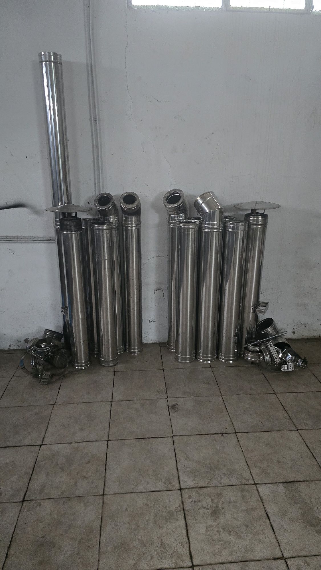 Tubos inox para chaminé