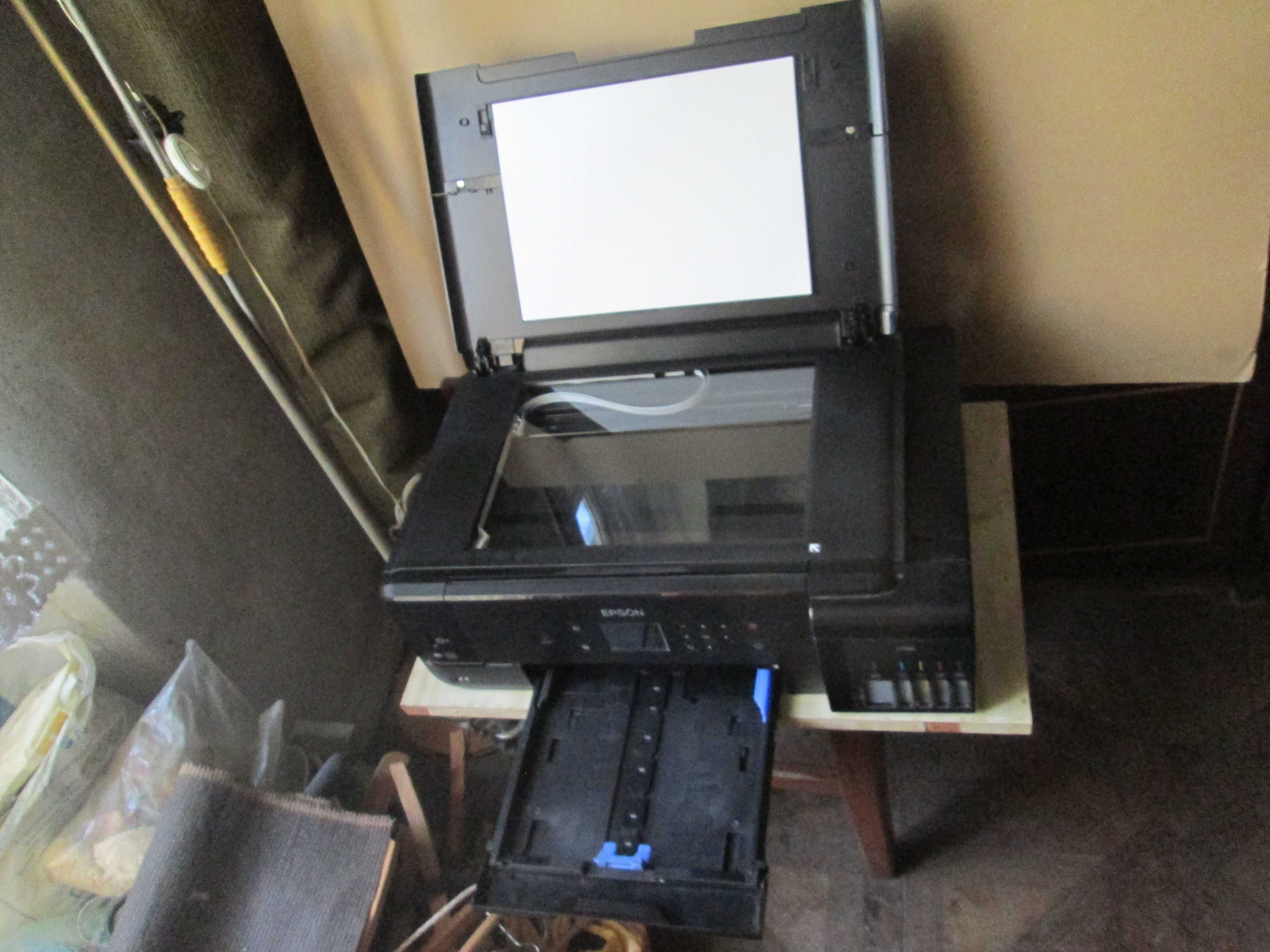 Принтер БФП EPSON EcoTank L7180 (C496A) А3+. СНПЧ 4 кол. Під ремонт