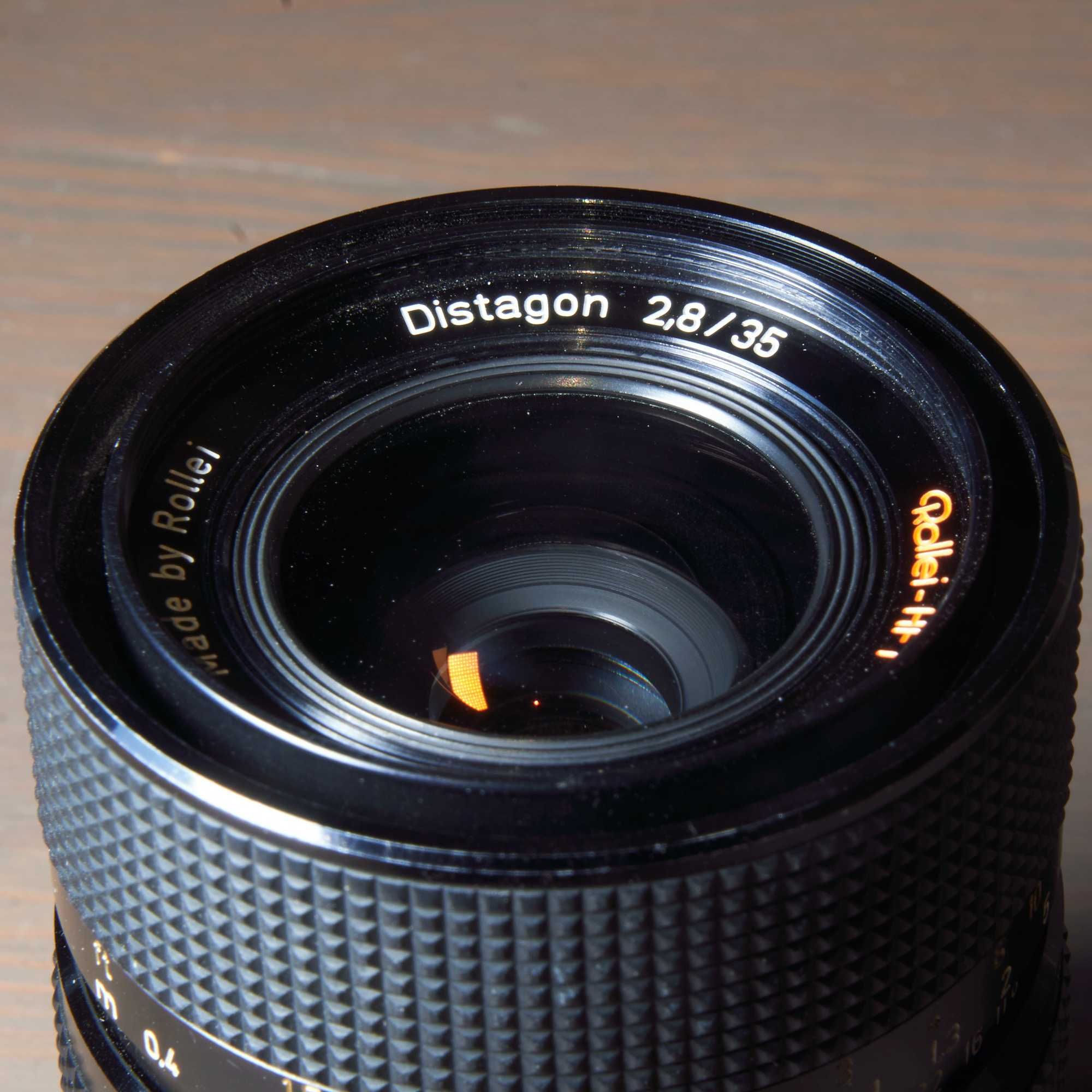 Obiektyw Rollei Distagon 2.8/35mm z adapterem Sony FE