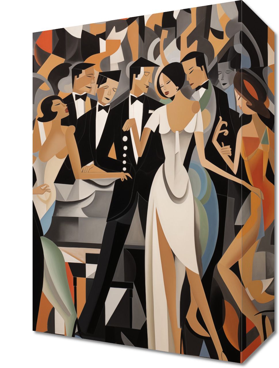 Obraz 20x30cm Bal w Art Deco