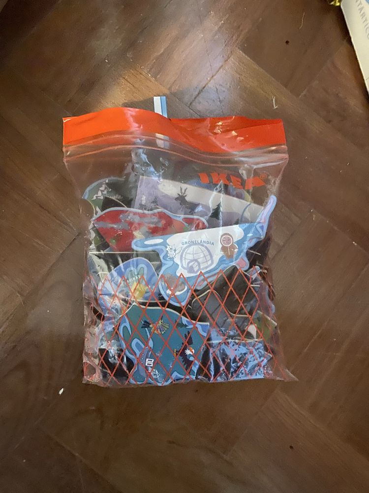 Mapa mundo em puzzle magnetico Lidl