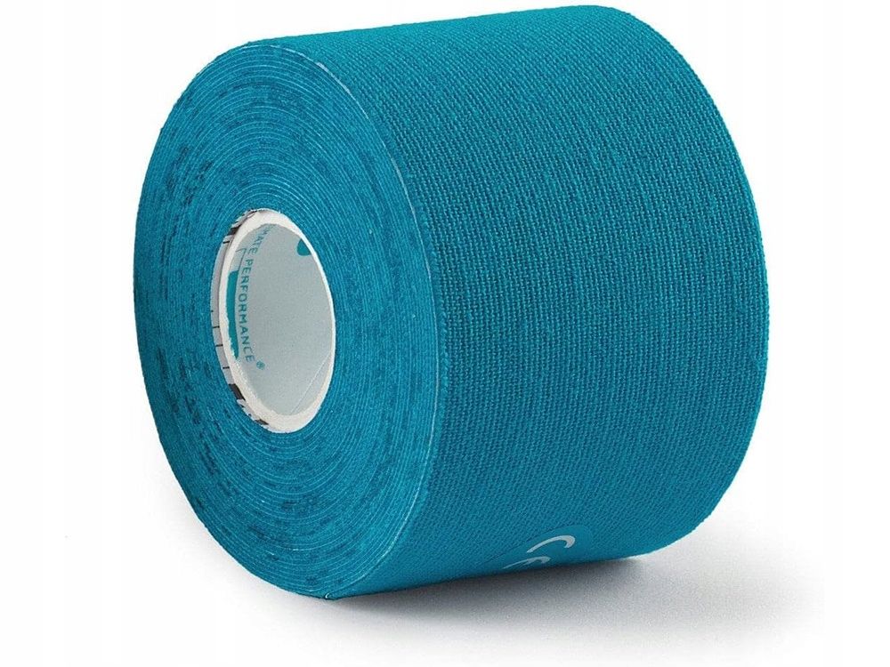 Taśma kinezjologiczna tape 5m niebieska tejpy tejp kinesiotaping