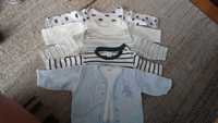 Koszulki/bluzeczki niemowlęce z dlugim rękawem 56-62