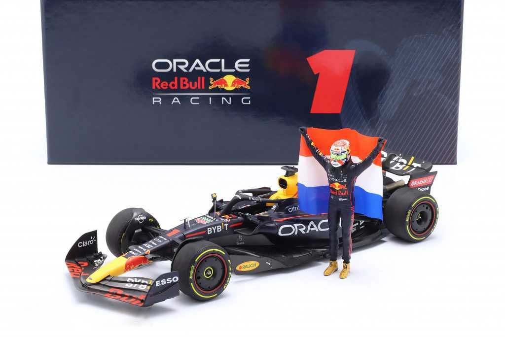 1:18 Minichamps Red Bull RB18 #1 Winner F1 Dutch GP 2022 M.Verstappen