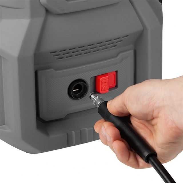 Мийка високого тиску 1800 Вт, 140 бар, шланг 5 м. INTERTOOL DT-1516.