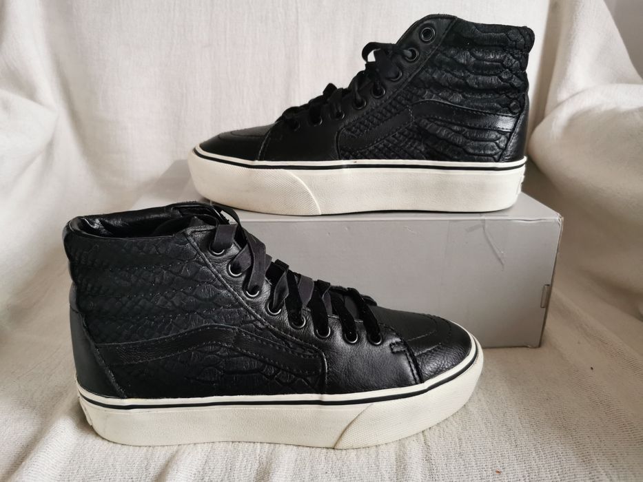 Vans Oldskool Sk8 Hi platform 2.0 trampki tenisówki 38