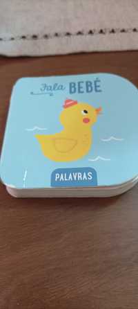 Livro fala bebe palavras