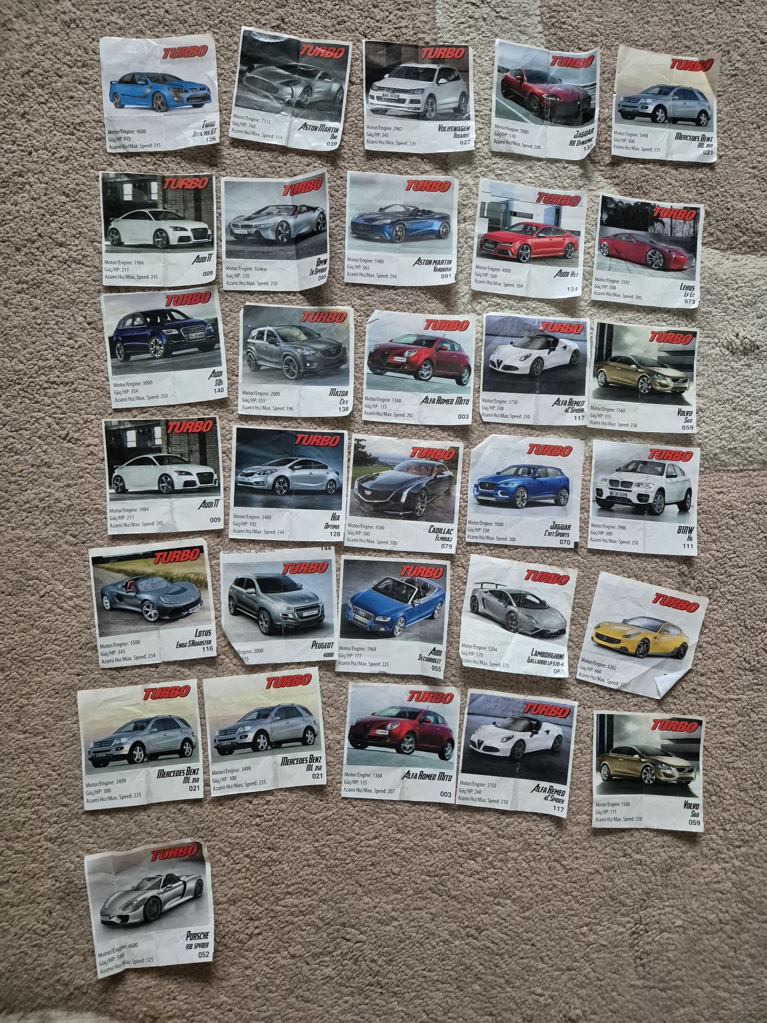 Historyjki po dumach turbo 31szt